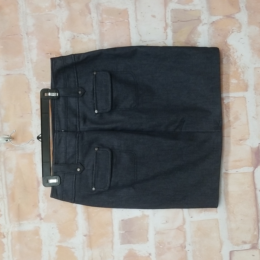 NWT Worthington Size 14P Classic Denim Skirt - Picture 2 of 7